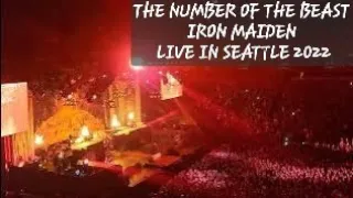 IRON MAIDEN THE NUMBER OF THE BEAST LIVE 2022 SEATTLE