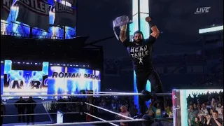 WWE 2K22 - Goldberg VS Roman Reigns
