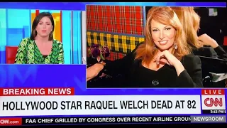 Raquel Welch- breaking news announcing her sad passing on Feb. 15, 2023