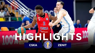 CSKA vs Zenit Highlights February, 6 | Season 2022-23