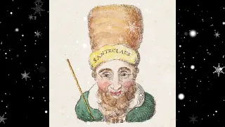 Het oudste Amerikaanse kerstgedicht over de Kerstman: 'Old Santeclaus with much delight' (1821)