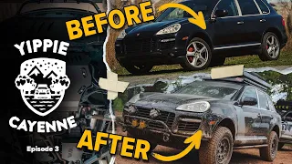 MOD Day - Full Armor, Sliders, Wheels/Tires & More - Eurowise Treatment - Ep3 #YippieCayenne