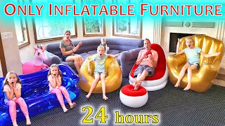 Only Inflatable Furniture for 24 Hours!!!