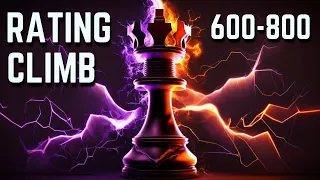 Chess Rating Climb - 600-800 Rating Range - How To Win At Chess - Chess Strategy And Thought Process