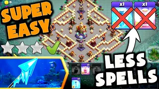 BEST WAY TO PASS FROZEN ARROW CHALLENGE! SUPER EASY! LESS SPELLS! + BEST SPAM ARMY WITH FIRECRACKER!