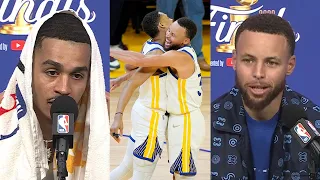 Jordan Poole & Steph Curry Sound Off On Epic Half-Court Buzzer Beater In Game 2