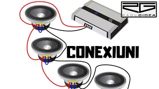 Cum legi difuzoarele la amplificator - Conexiuni serie si paralel - TUTORIAL