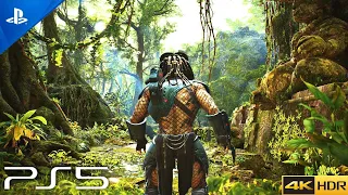 (PS5) Predator Hunting Grounds - Immersive Jungle Gameplay | Ultra Realistic Graphics [4K HDR]