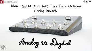 Fender Tone Master Pro vs REAL Pedals | Klon, TS808, Boss, Rat, Fuzz Face, Octavia, Spring Reverb