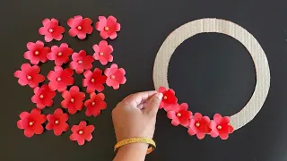 Quick and Easy Paper Wall Hanging Ideas / Paper Craft For Home Decoration / Flower wall hanging /DIY