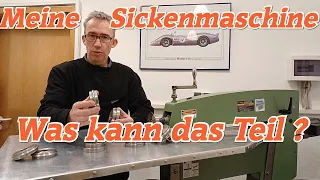 Meine Sickenmaschine #2, was geht mit dem Teil alles ?