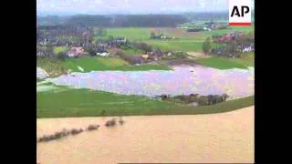 NETHERLANDS: AERIAL VIEWS OF FLOODING