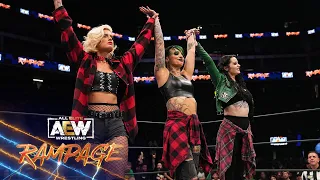 Saraya, Toni Storm, & Ruby Soho claim another victim in Riho | AEW Rampage 3/10/23