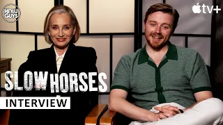 Slow Horses Season 2 - Kristin Scott Thomas & Jack Lowden on sarcasm, swearing & Season 3...