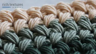 Braided Puff Stitch | How to Crochet