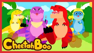 ❤ I Love my Family❗ | Dino & Dolphin family | Compilation | Nursery rhymes | Kids song | #Cheetahboo