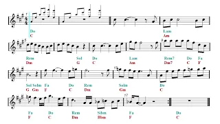 E flat Play Along - Bohemian Rhapsody - Queen (Eb Sheet music - Guitar chords)