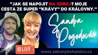 Sandra Pogodová: "Jak se napojit na ZDROJ?...moje cesta ze super "krávy" do super královny."