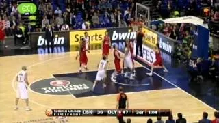 CSKA OLYMPIACOS 52-69  highlights EUROLEAGUE FINAL 2013