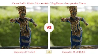 Canon Efs 17-55 f2.8 vs Canon EF 24-70 f2.8 II (EosR)