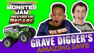 Monster Jam Revved Up Recaps / Episode 1 / Grave Digger’s Amazing Save