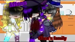 Aftons meet Clara‘s family| FNAF| Afton family| My AU