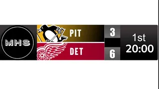 NHL: Pittsburgh Penguins vs. Detroit Red Wings