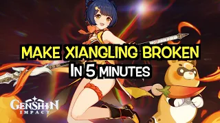 XIANGLING NEW BROKEN GUIDE!! Never Sleep On This TOP-TIER DPS! | Genshin Impact