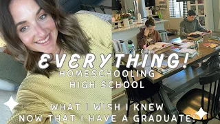 HOMESCHOOLING HIGH SCHOOL||EVERYTHING YOU NEED TO KNOW + GETTING EMOTIONAL + WHATS IMPORTANT 👩‍🎓🎓