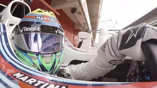 Felipe Massa - Lap of the Circuit de Barcelona-Catalunya F1 Circuit