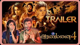 Aranmanai 4 Official Trailer-Reaction| Sundar.C | Tamannaah | Raashii Khanna | Hiphop Tamizha|ODY