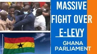 Massive fight breaks out in Parliament during voting over E-Levy