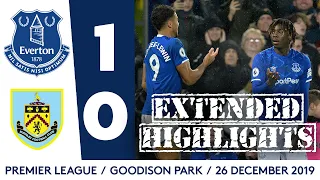 EXTENDED HIGHLIGHTS: EVERTON 1-0 BURNLEY