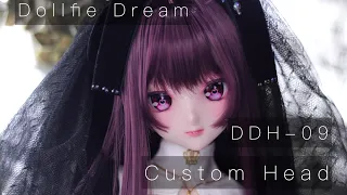 【ドール】DollfieDream DDH-09 CustomHead  Makeup【BJD】