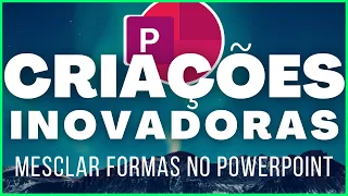 💎 Como Criar Slides com Formas Criativas Usando Mesclar Formas no PowerPoint