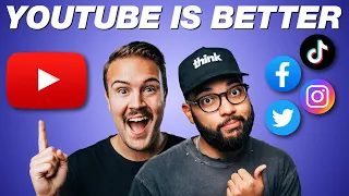 Why YouTube is BETTER Than Other Social Media Platforms