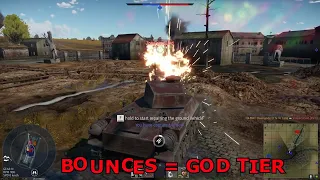 How am I bouncing all these shots | War Thunder