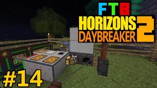 Minecraft - FTB Horizons Daybreaker - Part 14 "Steamy Advanced Generator"