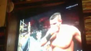 WWE The Miz vs Dolph Ziggler in the street fight