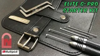 Multipick ELITE G-PRO Dimple Lock Pick Starter Kit