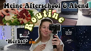 Meine Afterschool & Abendroutine im Herbst 🍂🤍| productive day | jennybelly