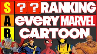 Tier List! What's The Best Animated Marvel Series? | Ranking Every Marvel Comics Cartoon Ever | MCU