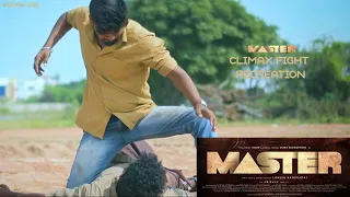 Master climax fight scene recreation | thalapathy vijay | makkal selvan | Jd vs Bhavani | Rough Use