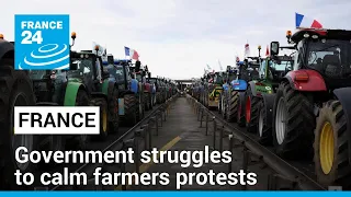 French farmers close in on Paris as government struggles to calm protests • FRANCE 24 English