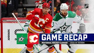 Stars @ Flames 11/1 | NHL Highlights 2023