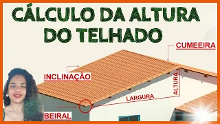 Atualizado - Como calcular a altura correta da cumeeira do telhado?