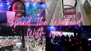 Spend The Weekend With Me|LAN Party & C2E2 2024|Tailah Rae Vlog