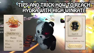 My Strategy on how to reach HYDRA with high win rate - Identity V