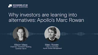 Why investors are leaning into alternatives: Apollo’s Marc Rowan