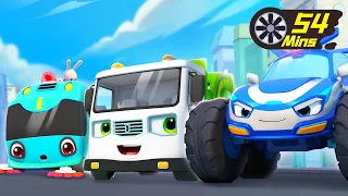 Who Threw the Trash Around? | Police Car, Garbage Truck | Monster Truck | Kids Songs | BabyBus